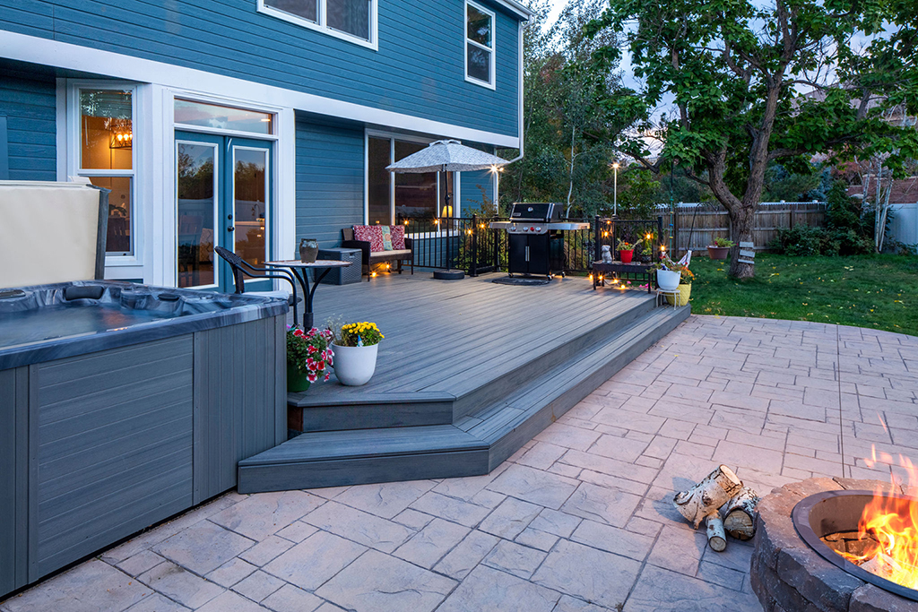Image of a deck remodel in Westminster, CO. Inspiration for Fourth of July Home Improvements.