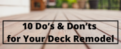 Deck Remodel